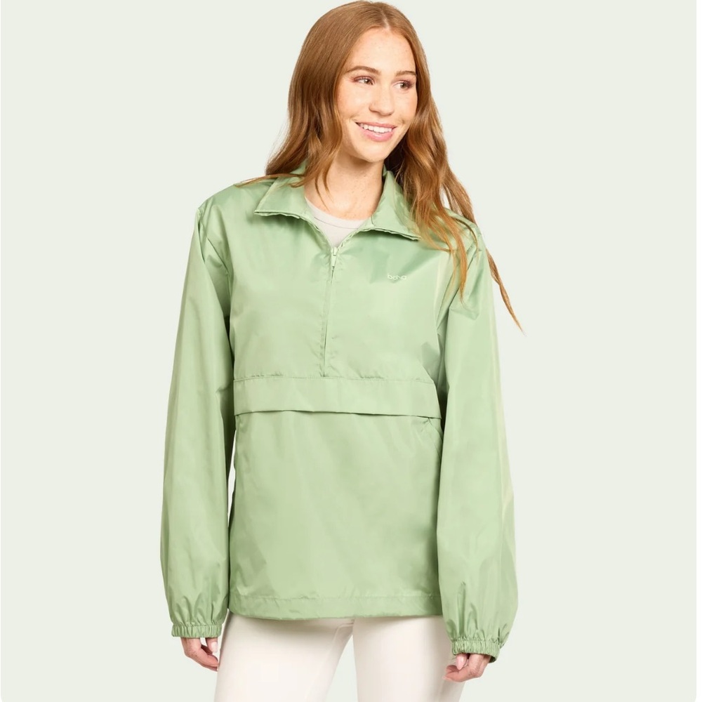 Bala Light Green Windbreaker Jacket